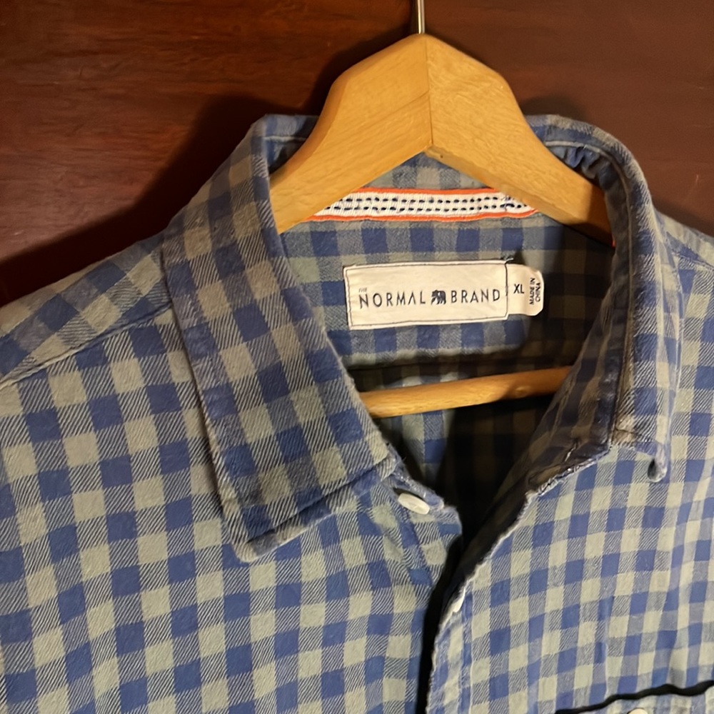 Two Normal Brand long sleeve button ups - both size XL. - Picture 2 of 7